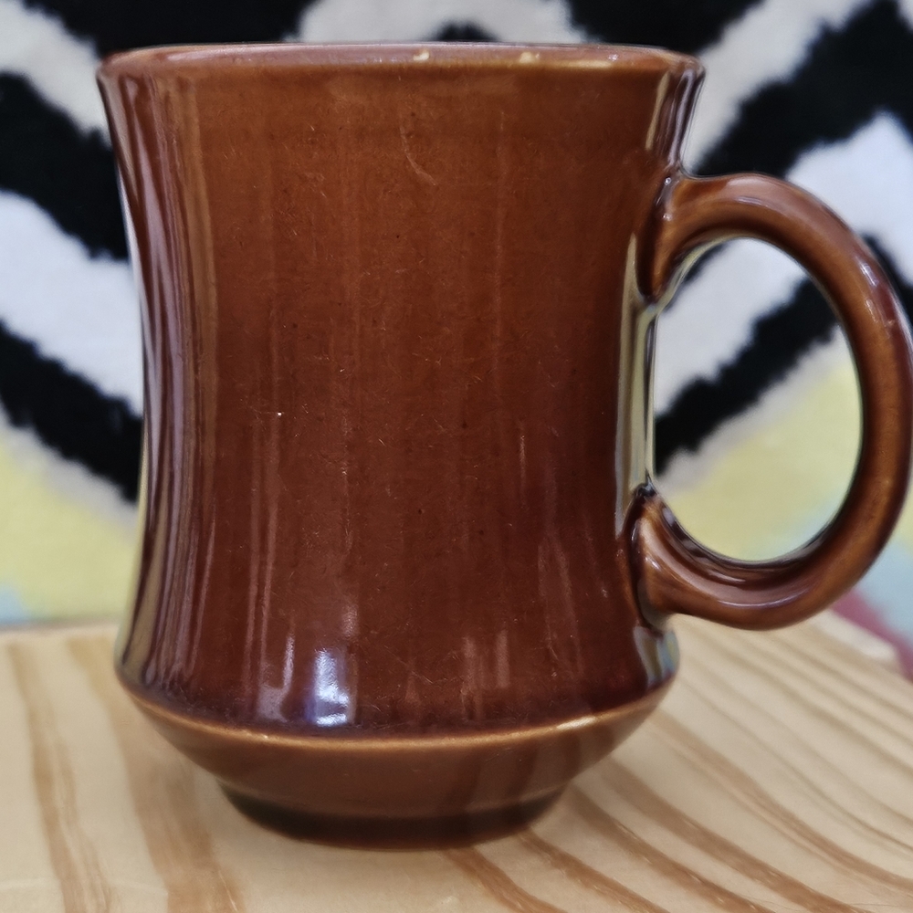 REGO Rich Brown Ceramic Mug